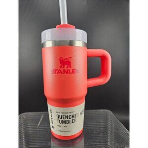 NEW Stanley Quencher H2.0 Flowstate Stainless Steel Tumbler Dragon Red 14 oz